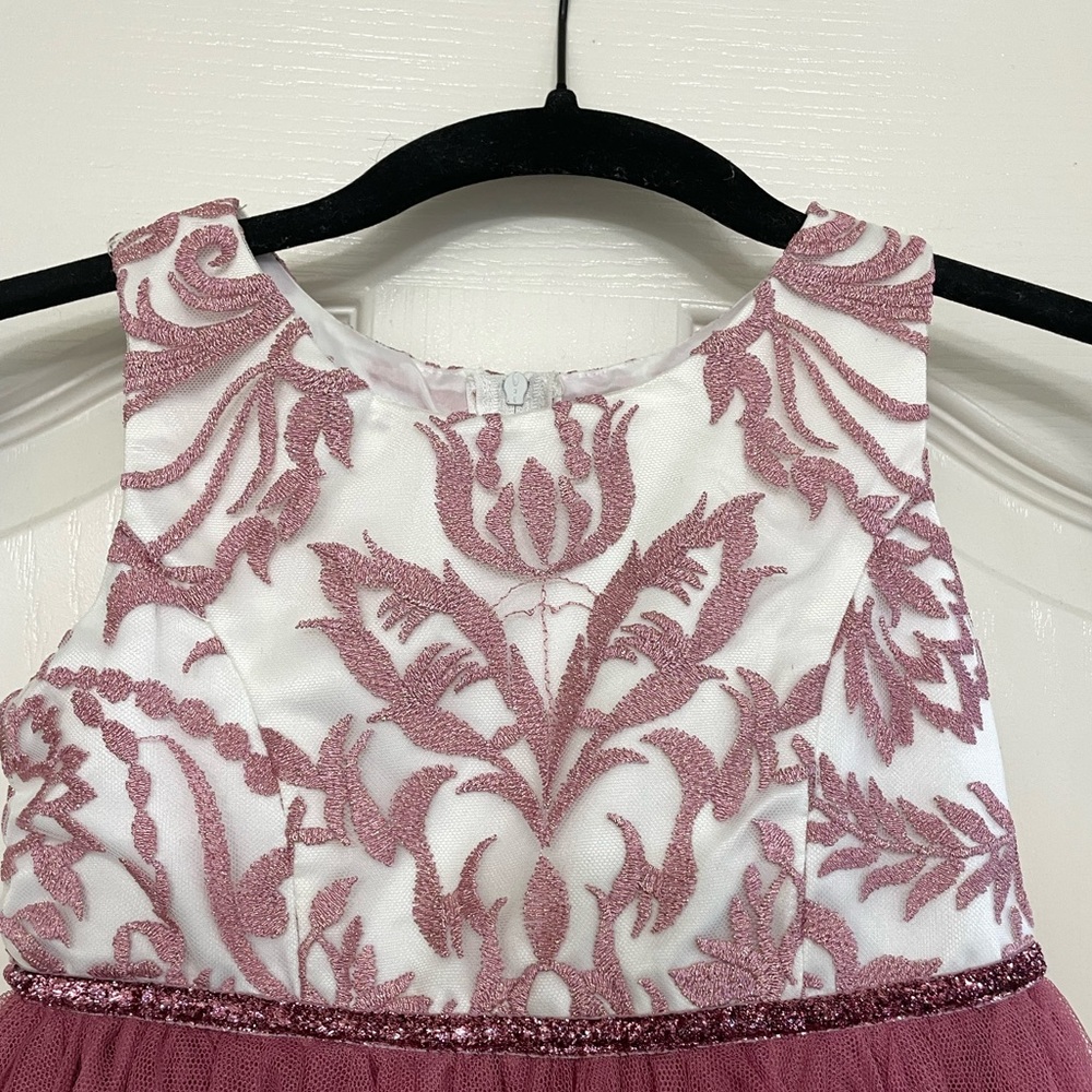 Pink & White Tulle Dress
